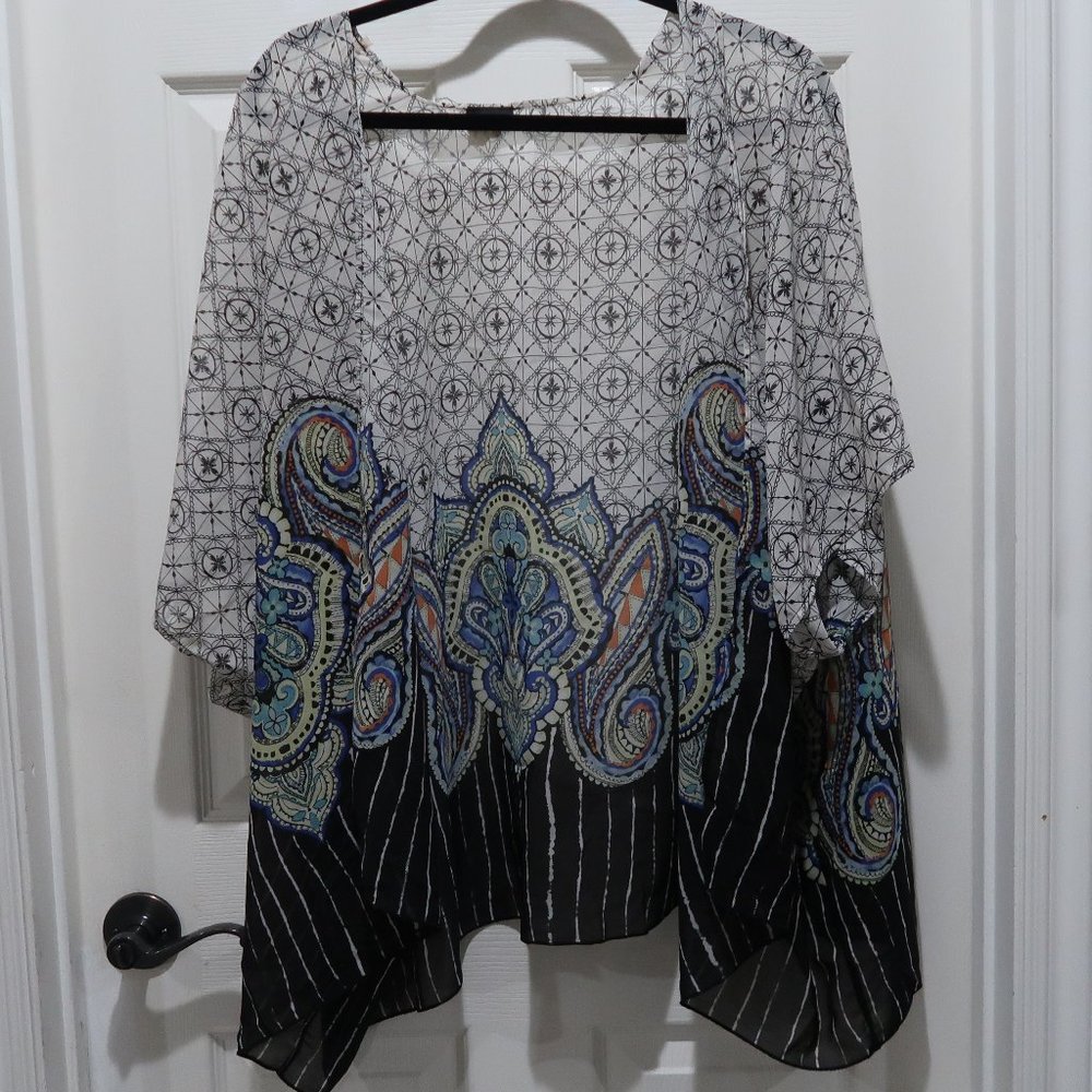 Boho Geometric Kimono